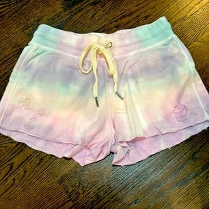 n:Philanthropy Tie-Dye Shorts draw string cut off xs